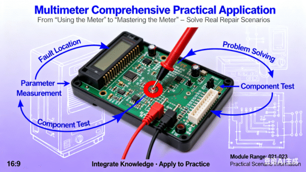 Course on Multimeter Usage Methods and Tips: 21-23 Lessons